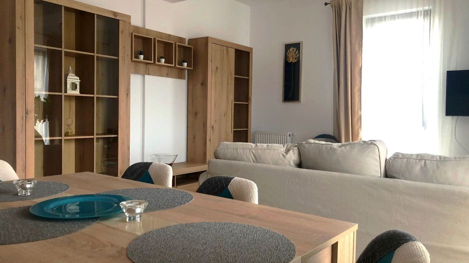 DACIA-Toamnei | 3 camere 2 bai mobilat modern centrala proprie bl 2020 - Poză 1