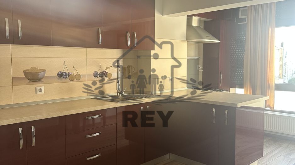 De inchiriat- Apartament 2 camere, zona centrala, 80 mp, bloc nou - Poză 2