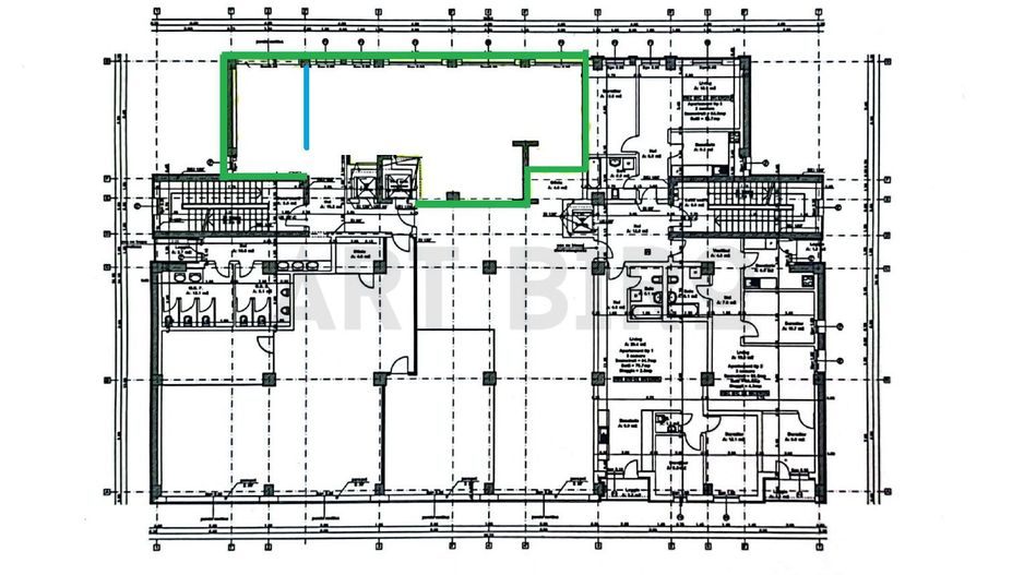Zero comision, 120mp birou cu priveliste, Parc Carol, parcare, 14' [M] - Schiță 10