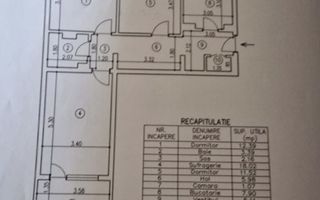 VANZARE 3 CAMERE DECOMANDAT - MIHAI BRAVU- PIATA MUNCII - Poză 7