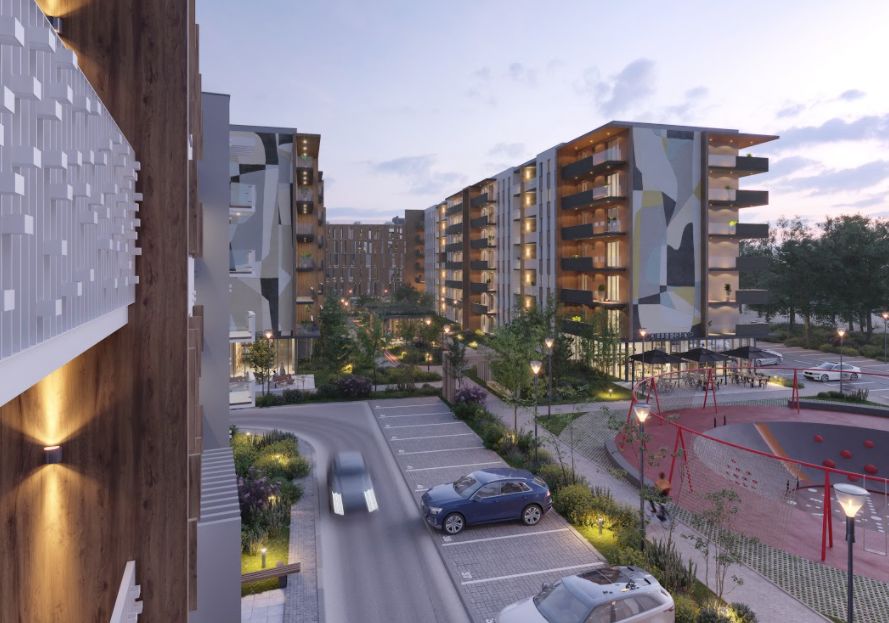 Premium Penthouse, echipat,parcare subterana,50 mp terasa,Qualis, aria Coresi - Poză 9