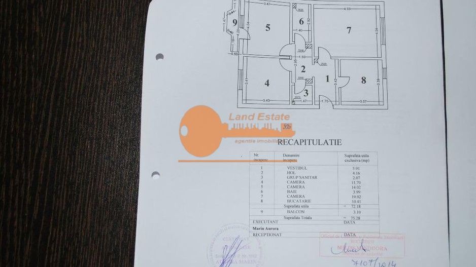 Apartament 3 camere Prosper 13 Septembrie (centrala) - Poză 16