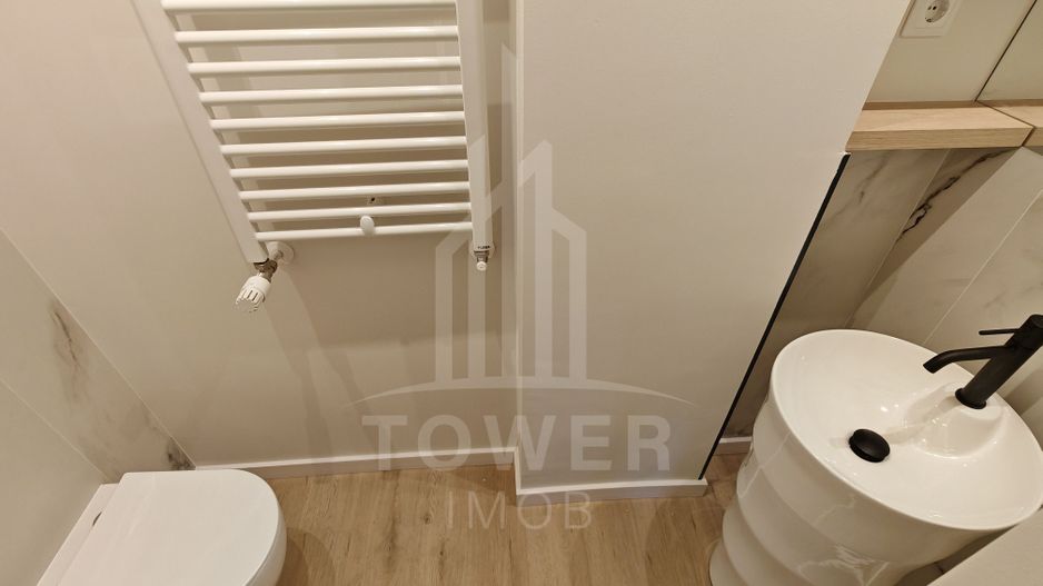 Apartament prima inchiriere cu 3 camere, nou, mobilat lux. - Poză 14