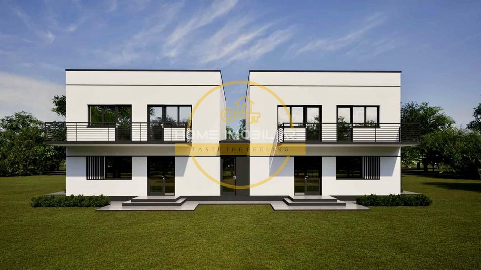 Duplex fără perete comun | 4 camere | 100 mp utili | 300 mp teren | Lunca Cetățu - Poză 2