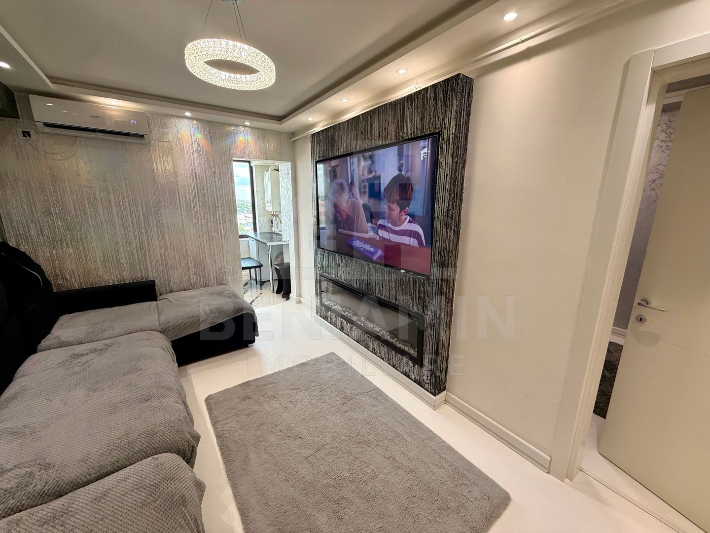 2 camere - bloc nou - lux - modern - incalzire pardoseala - G.Enescu - Poză 1