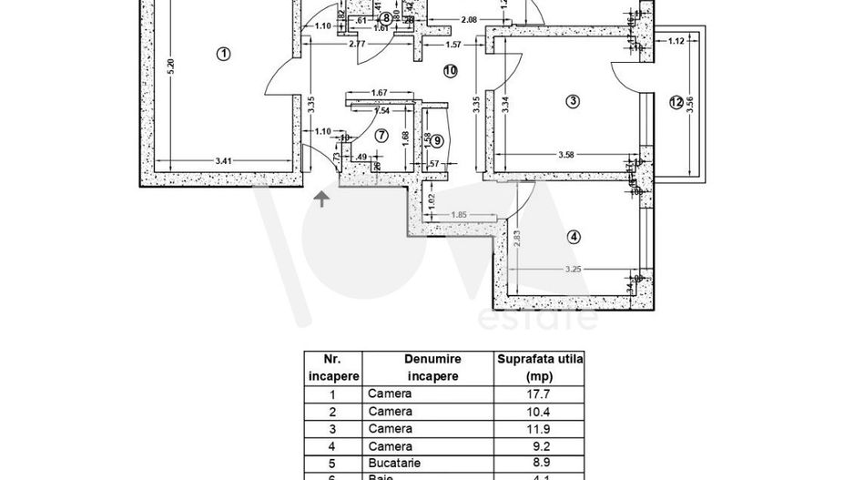 De vânzare: ap. 4 camere decomandat - necesită renovare - Tineretului - Poză 1