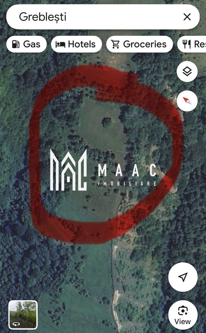 Teren de vânzare, 7750 mp I Orientare sudică I Caineni - Poză 4