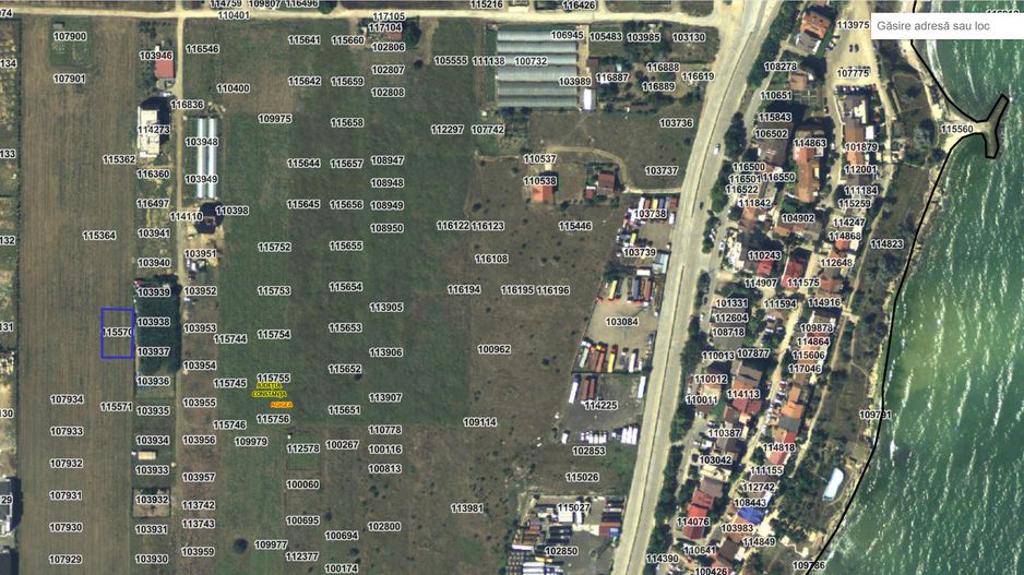 Teren intravilan 600mp Agigea RO-RO toate utilitățile vedere la mare - Poză 2