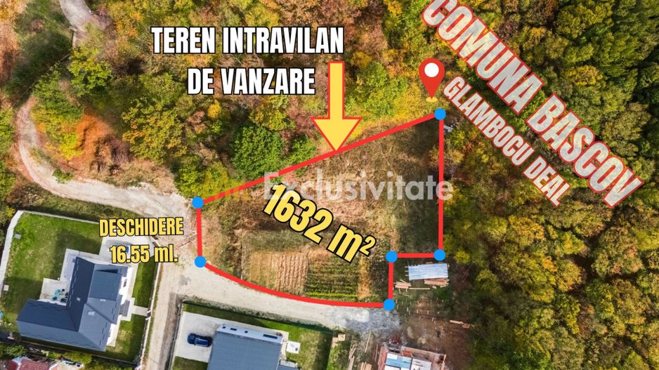 Teren de vanzare Bascov-Glamboc Deal, langa padure, toate utilitățile - Poză 4