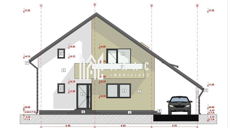 Casă Single | 140 MPU I Curte 500 mp I Selimbar - Poză 7