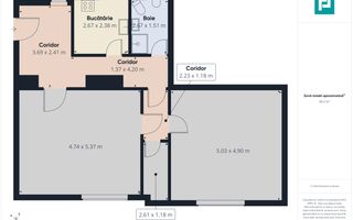Apartament de închiriat cu 2 camere central, Arad - Poză 7