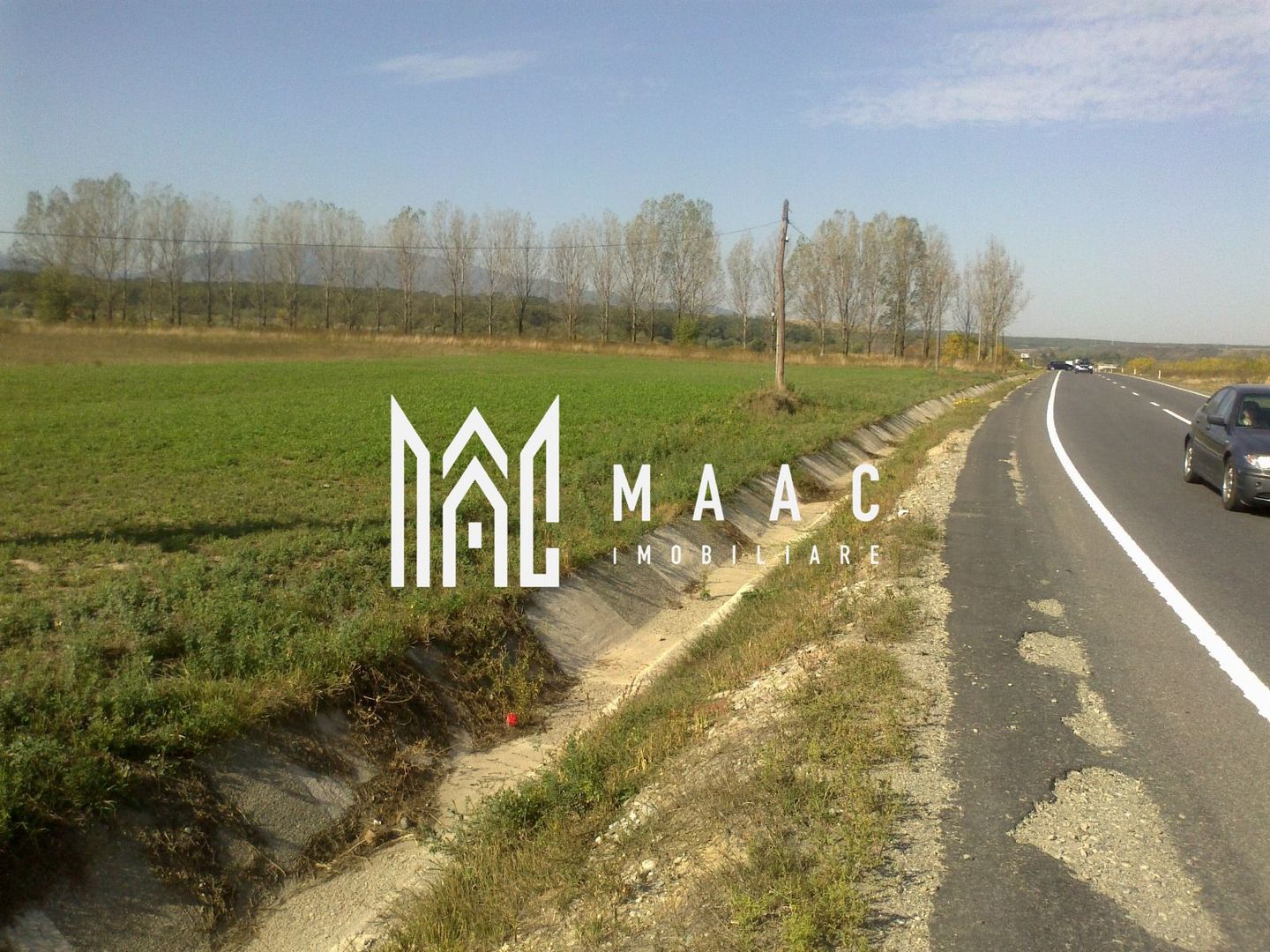 TEREN DE VÂNZARE I 8.700 MP cu front stradal de 160 I VESTEM I JUD. SIBIU – DN1 - Poză 2