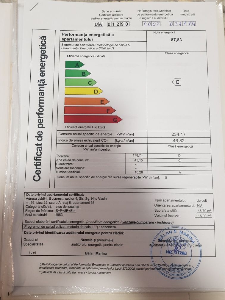 Apartament 2 camere conf.1 Brancoveanu - Poză 6