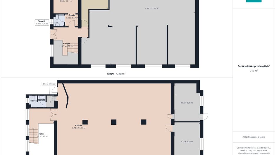 Clădire P+E parcare si platformă betonată 700mp - Poză 10