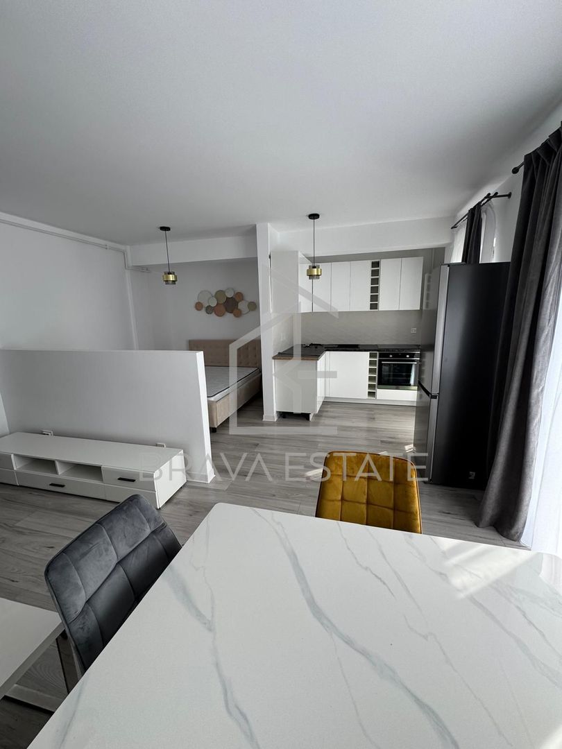 Apartament o cameră, 37mp, balcon, parcare subterană , zona Terra - Poză 5