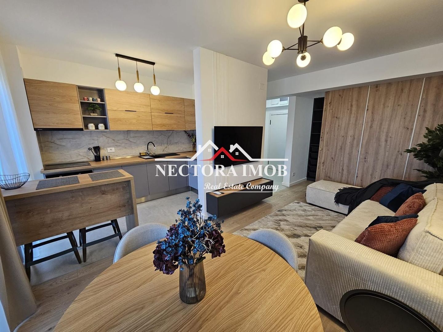 NECTORA IMOB-Apartament 2 camere Prima Arena, 55 mp,Et. 7, Utilat,Lift - Poză 1