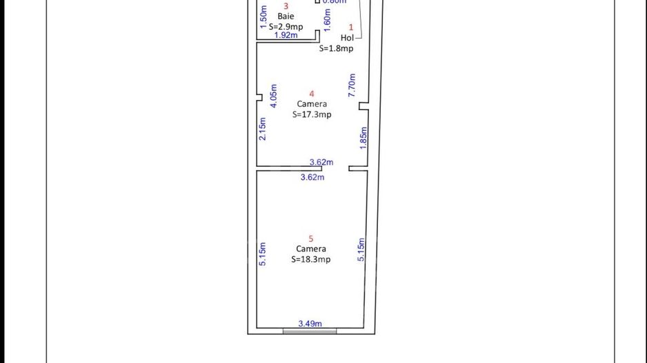 Spațiu de birouri de vânzare–oportunitate excelentă de investiție, zonă centrală - Poză 3