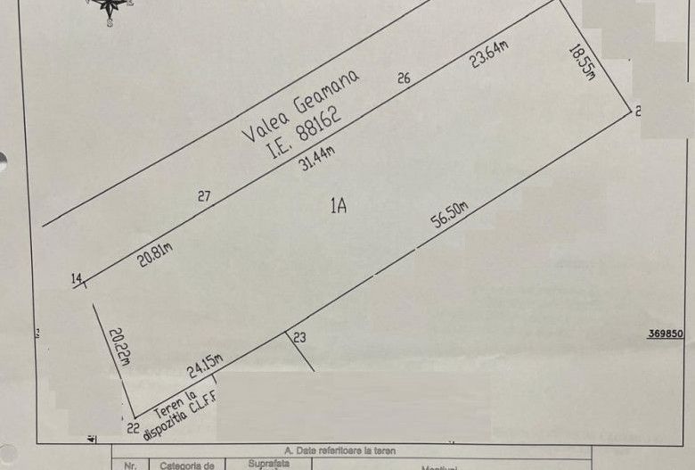 Teren intravilan 1526 MP Geamana, Pitesti – zona excelenta, toate utilitatile - Poză 4