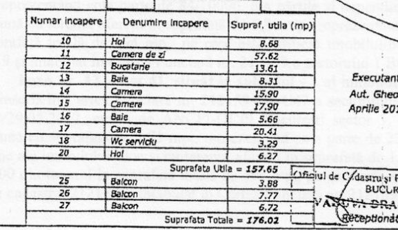 4 camere | Primaverii | Jean Monet | parcare + boxa - Schiță 22