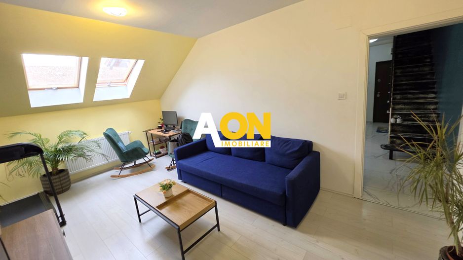 Apartament 3 camere + mansarda, cu garaj și boxă, mobilat, bloc nou - Poză 11