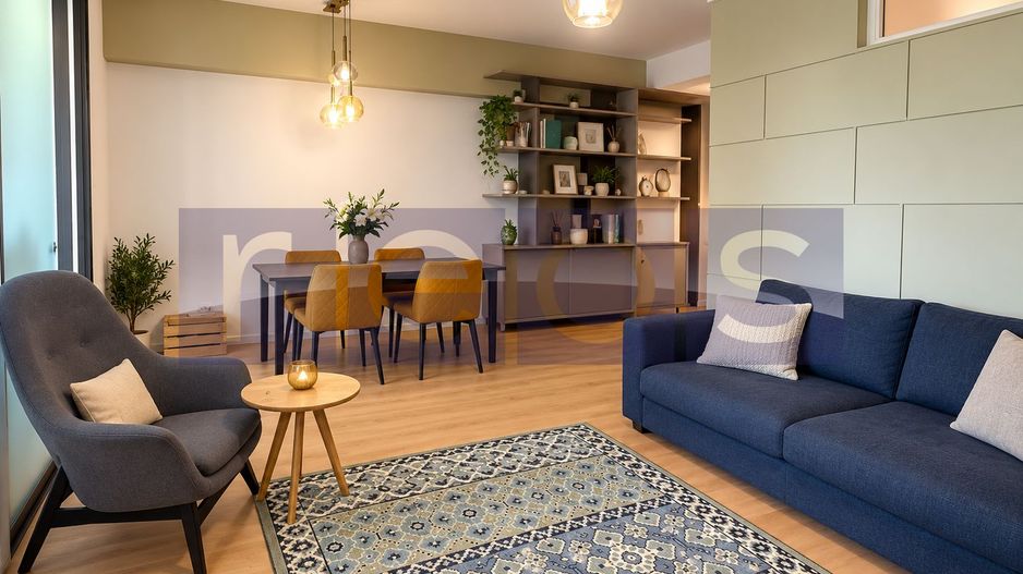 DE VANZARE 3 CAMERE AVIATIEI | 79 MP | PARCARE INCLUSA | MOBILAT SI UTILAT - Poză 2
