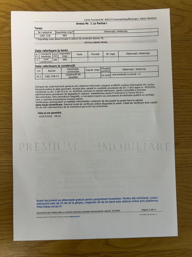 Casa/Pensiune de vanzare Slanic-Moldova Reducere pret luna Iulie - Poză 53