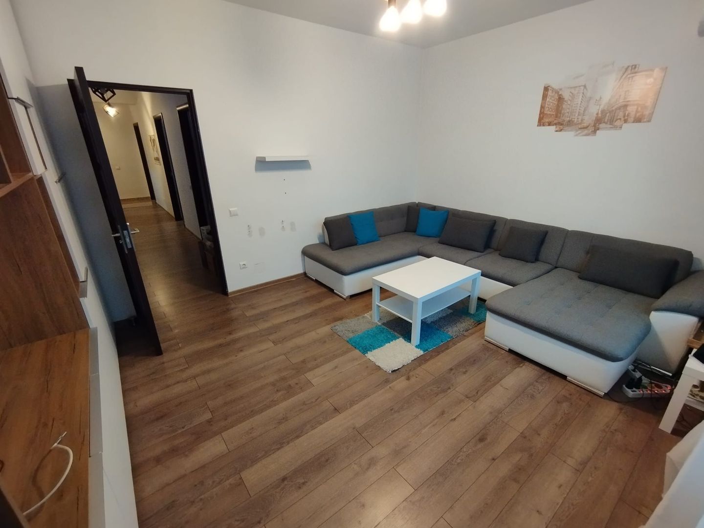 3 Camere Demisol 2 Balcoane Mobilat | Apusului Residential 2014 - Poză 1