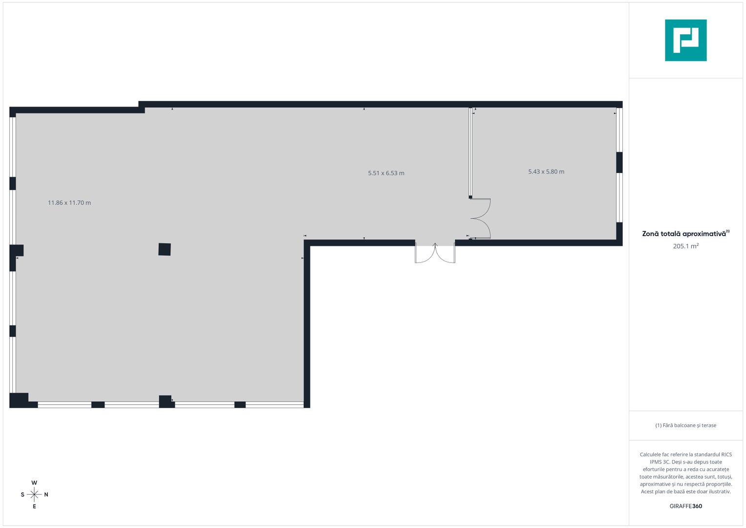Spații moderne 205 mp și parcare, lângă autostradă - Poză 3