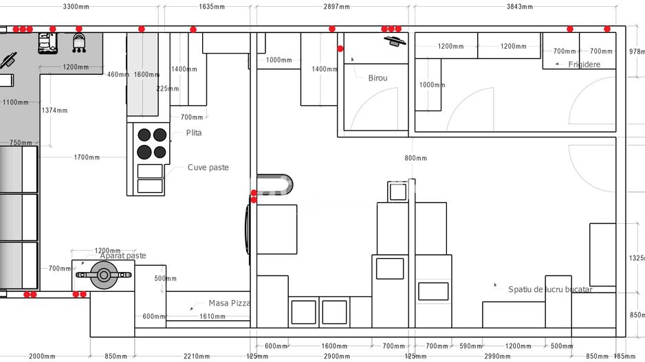 Spatiu comercial de inchiriat ultracentral - Schiță 2
