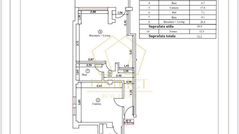 Apartament superb cu 2 camere și grădină I Giroc - Poză 10