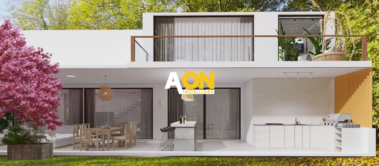 Casa cu vedere panoramica superba 306 mp utili, 874mp teren - Poză 4