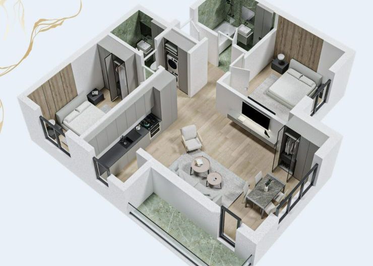 Apartament 3 camere de vanzare - Poză 1