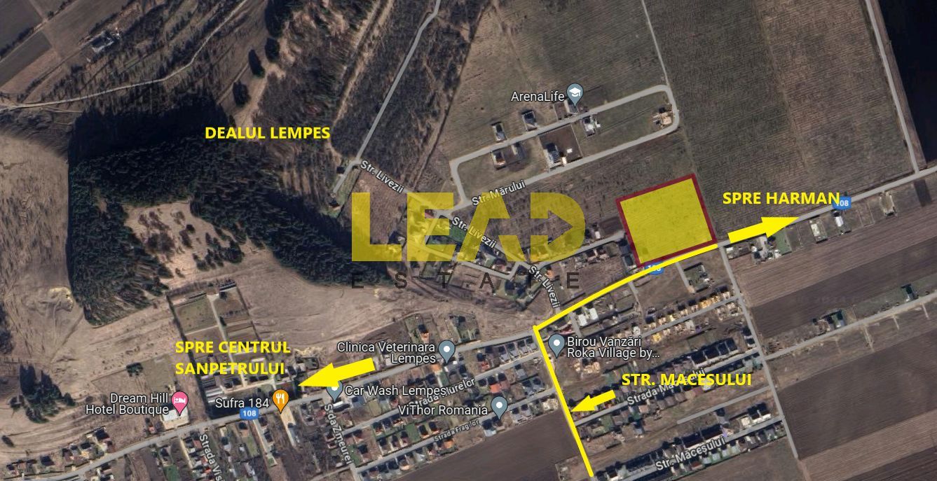 Teren intravilan, 545 mp, langa Lempes, inca 4 loturi! - Poză 4