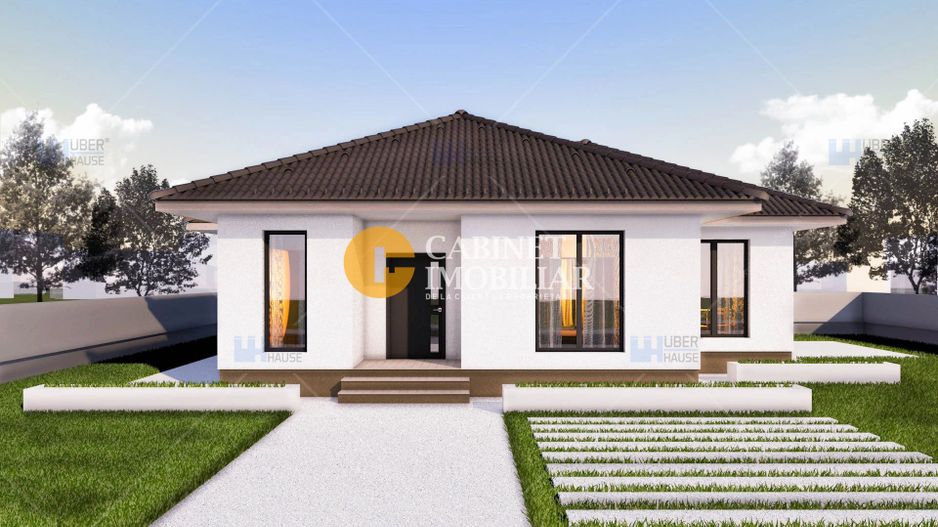 Casa  Parter Breazu 2 Dormitoare, 2 Bai,  Garaj - Poză 1