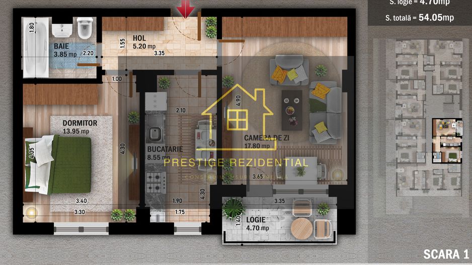 Apartament 2 cam.in finalizare, Direct Dez , Comision 0, metrou - Poză 1