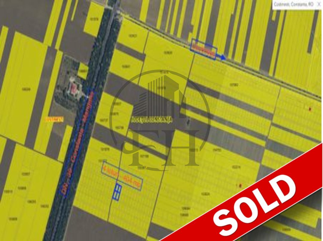 SOLD / VANDUT Teren intravilan de vanzare Costinesti - Poză 1