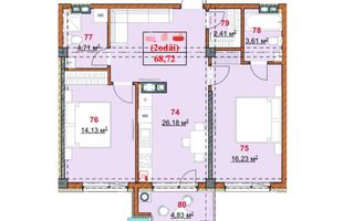 Vânzare, apartament, 3 camere, strada Grenoble, Botanica - Poză 5