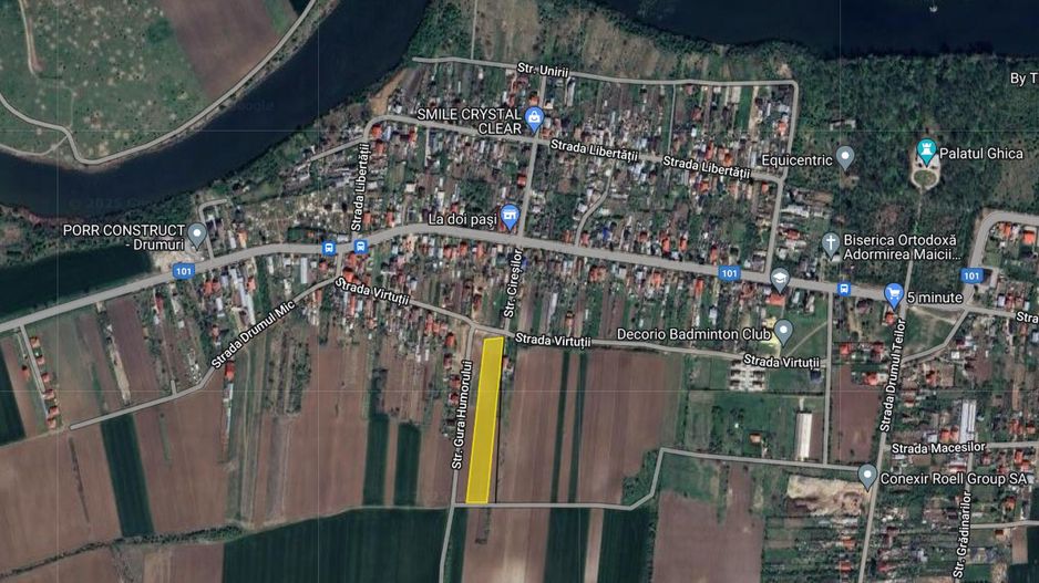 7800 mp, Intravilan,deschidere 30 m, Caciulati - Poză 2