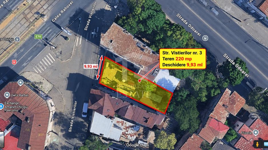 Rahova Piata Chirigiu, str. Vistierilor nr. 3, teren 220 mp de vanzare - Poză 4
