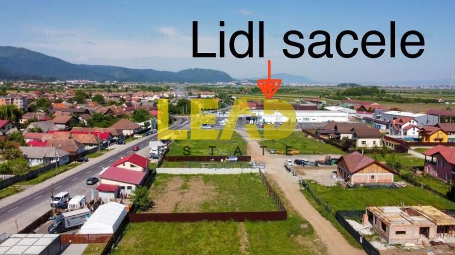Teren intravilan 1108 mp Sacele, jud. Brasov - Poză 1