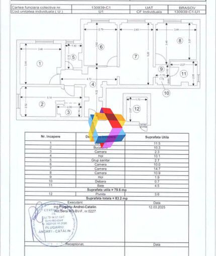Apartament 4 camere de vânzare - zona Florilor/Craiter - 80 mp - plus-imo.ro - Poză 8