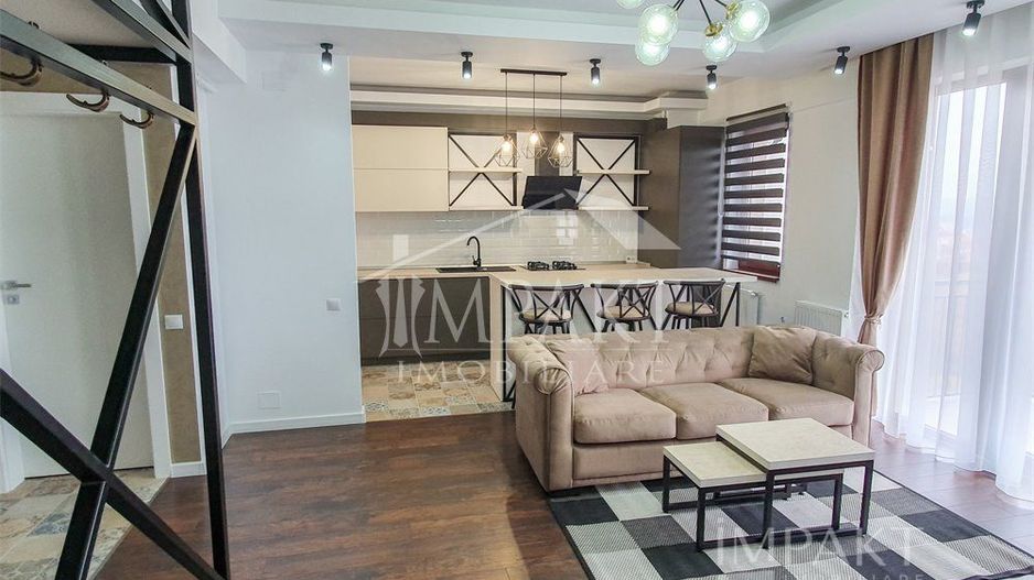 Apartament finisat Lux, complet mobilat si utilat, parcare subterana, cartier Europa. - Poză 5