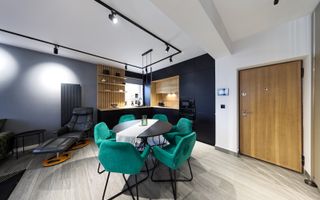 Apartament cu 3 camere, 2 bai, mobilat lux - zona Coresi - Poză 9