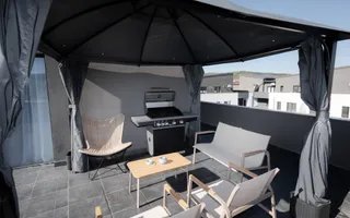 Penthouse de vânzare | Strada Ostroveni | Terasă 95mp | Vedere panoramică - Poză 18
