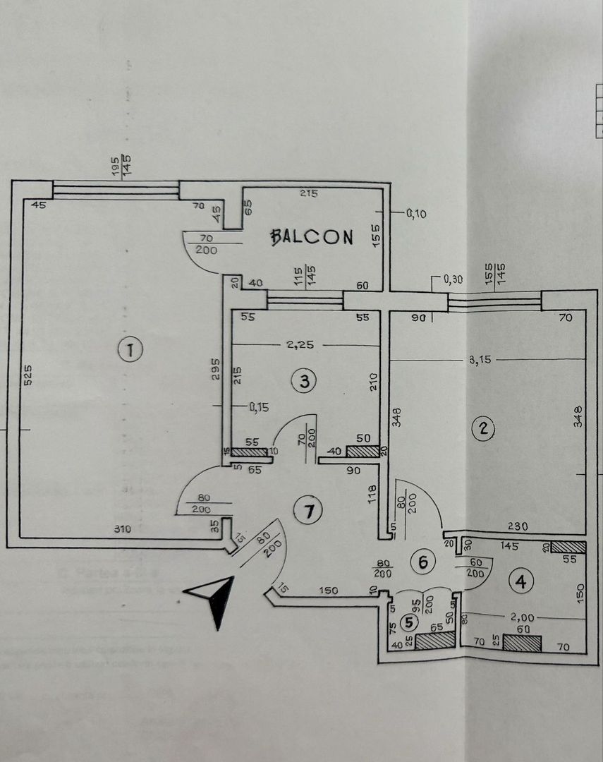 AP. 2 CAMERE NICOLAE GRIGORESCU, RENOVAT, LOC PARCARE, COMISION 0% - Schiță 11