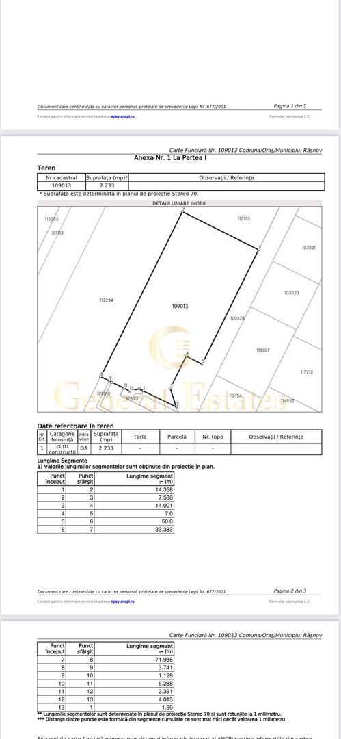 Vinzare teren intravilan  Râșnov, Brașov - Poză 2