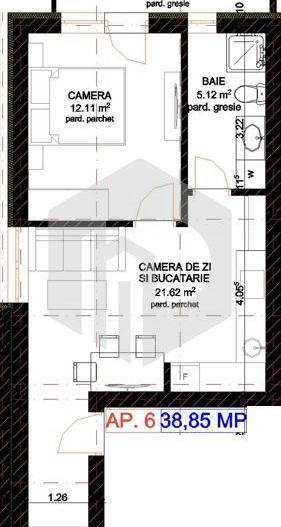 Apartament 2 camere- Etaj 1- Doamna Stanca | 38.85mpu | Rahovei - Poză 2