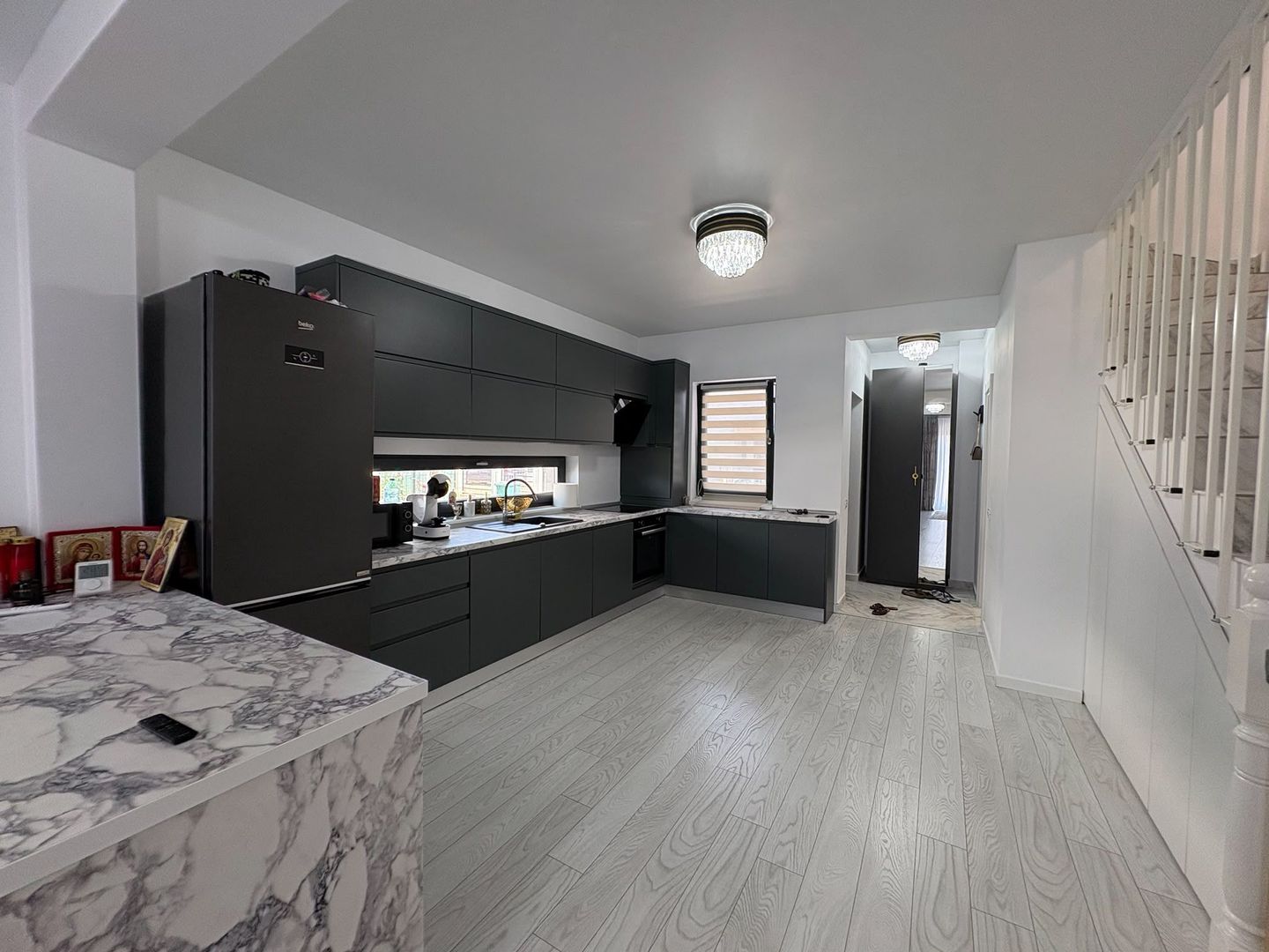 CASA DUPLEX, CURTE 120 MP, TOATE UTILITATLE, MOBILATA, COMISION 0% - Poză 7