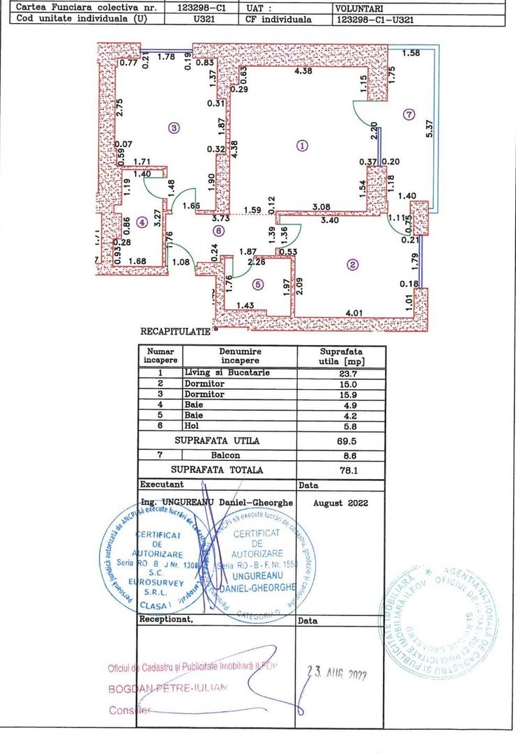 Apartament 3 Camere | Cortina North | Parcare subterana - Poză 13