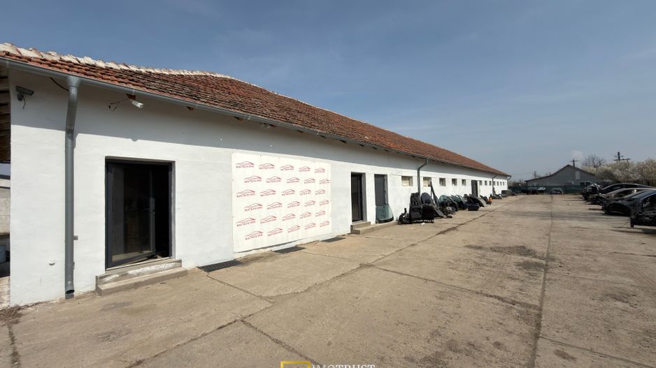 Hala + teren de închiriat pentru service auto / dezmembrări / depozit - Poză 4